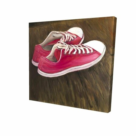 BEGIN HOME DECOR 32 x 32 in. Sneakers-Print on Canvas 2080-3232-MI35